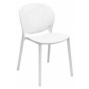 Pongo Poly Side Chair "White"